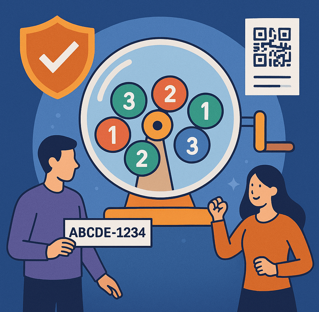 نقش کد یکتا در قرعه‌کشی‌های عادلانه و جلوگیری از تقلب